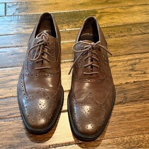 Donald J Pliner Shoes Mens Gozar Leather Wingtip Size: 10